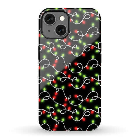 Christmas Lights Pattern Phone Case